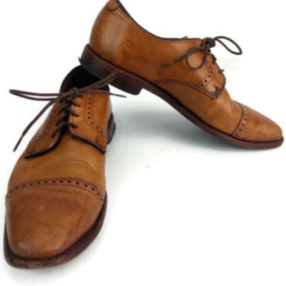 Allen Edmonds Men\'s Brown Casual Oxfords Size 10 D